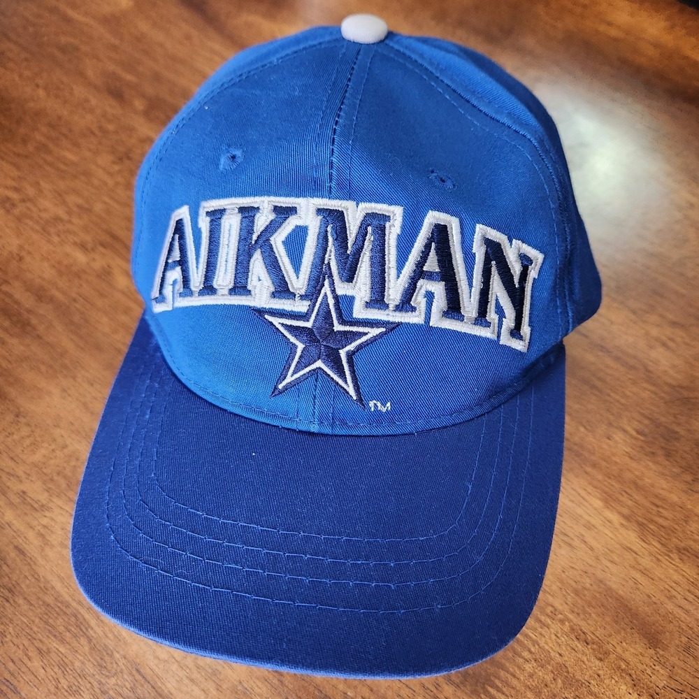 Vintage Dallas Cowboys Snapback Hat YOUTH Troy Aikman Starter NFL‎ Cap Script